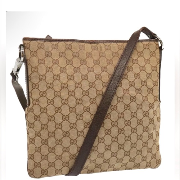Gucci Handbags - Authenticated Gucci Sherry Web Abbey Messenger Shoulder Bag Crossbody